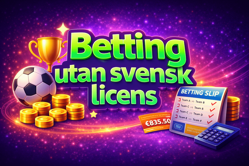 Betting utan svensk licens